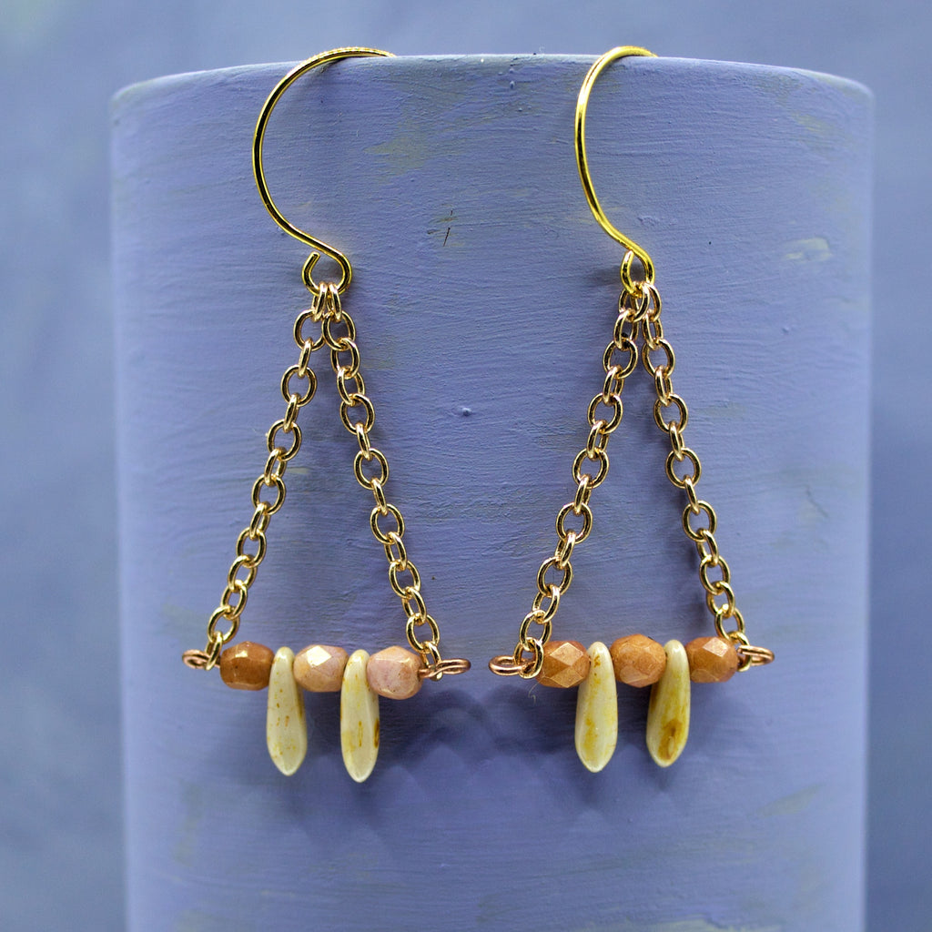 Teeth earrings