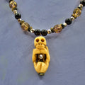 Bone skeleton necklace