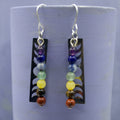 Chakra moon phase earring