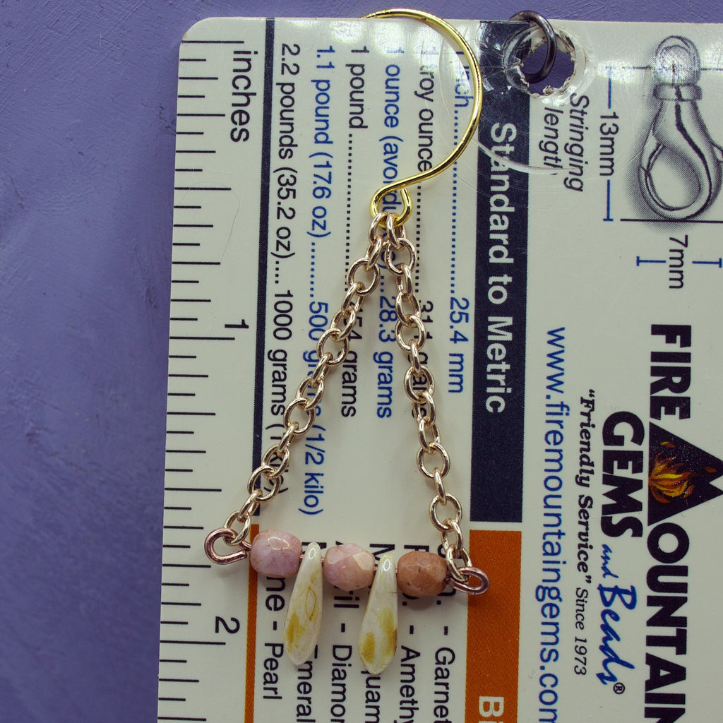 Teeth earrings