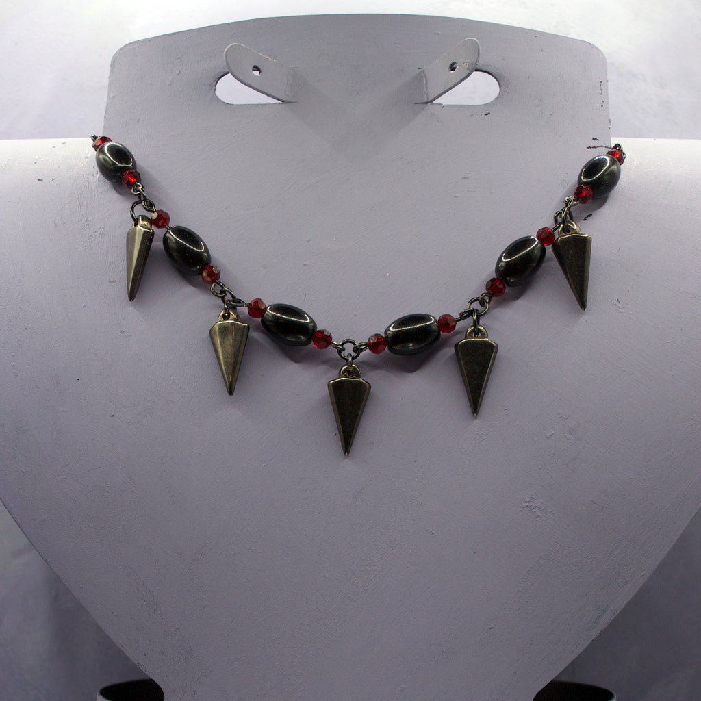 gunmetal spikes